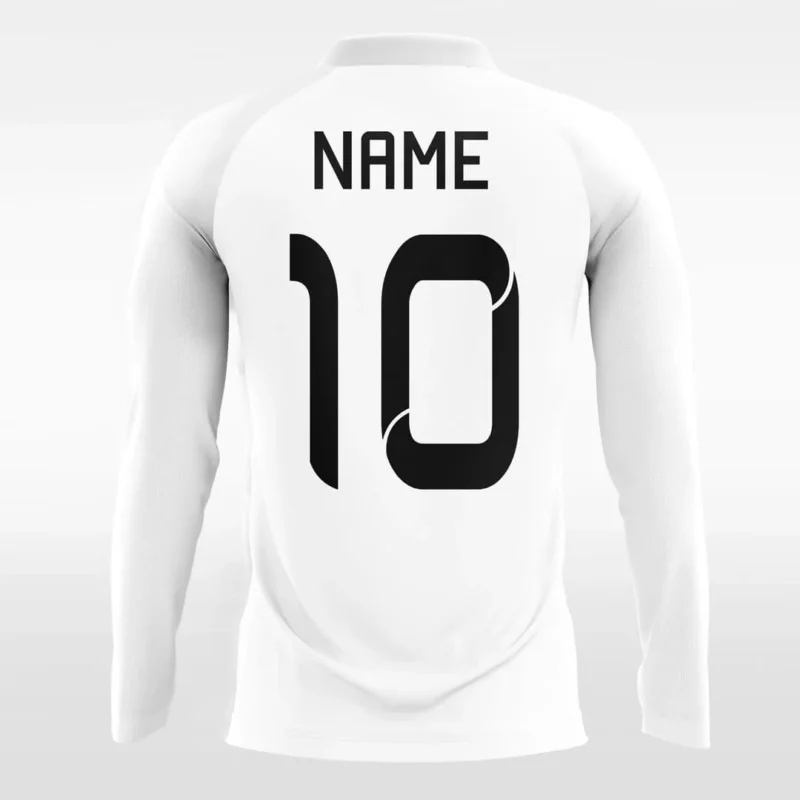 Flag - Customized Men's Sublimated Long Sleeve Soccer Jersey - Image 2