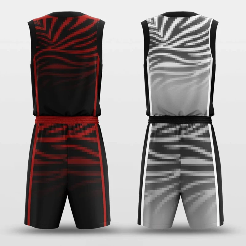 Refinement- Custom Reversible Basketball Jersey Set Sublimated - Image 4