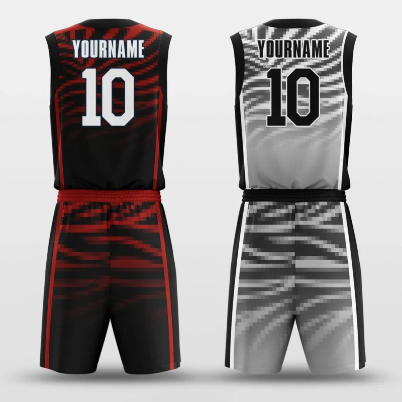 Refinement- Custom Reversible Basketball Jersey Set Sublimated - Image 2