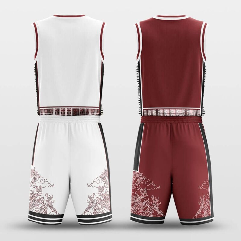 Broom - Custom Reversible Basketball Jersey Set Sublimated - Image 4