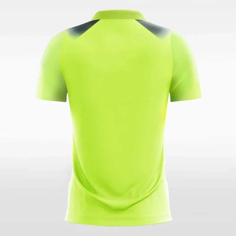 Customized Men's Fluorescent Sublimated Soccer Jersey - Image 4