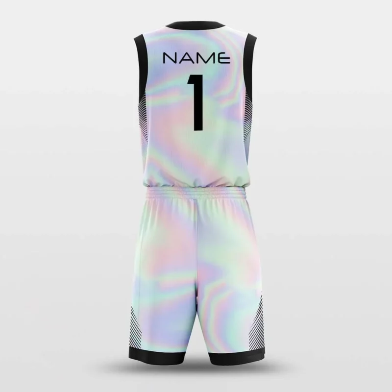 Milky Way - Custom Sublimated Basketball Jersey Set - Image 2