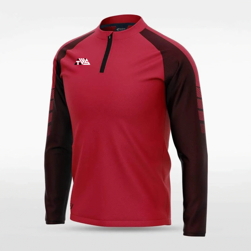 Embrace Wind Stopper - Customized Men's 1/4 Zip Jacket - Image 7