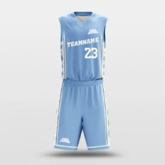NCAA Blue - Customized Basketball Jersey Design for Team