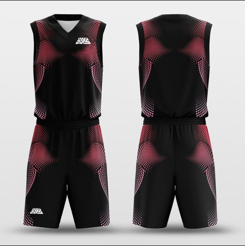 Opera black - Customized Basketball Jersey Set Sublimated - Image 4