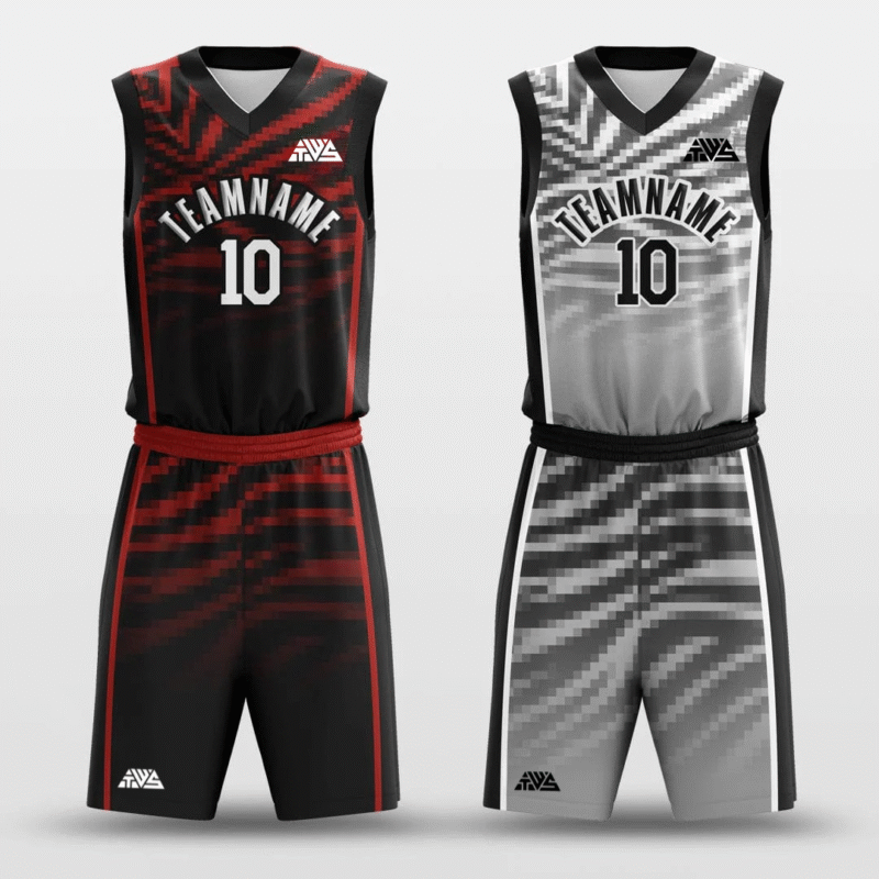Refinement- Custom Reversible Basketball Jersey Set Sublimated