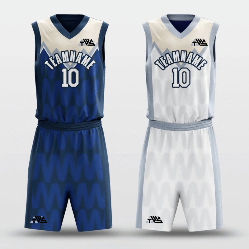 Gleaming- Custom Reversible Basketball Jersey Set Sublimated