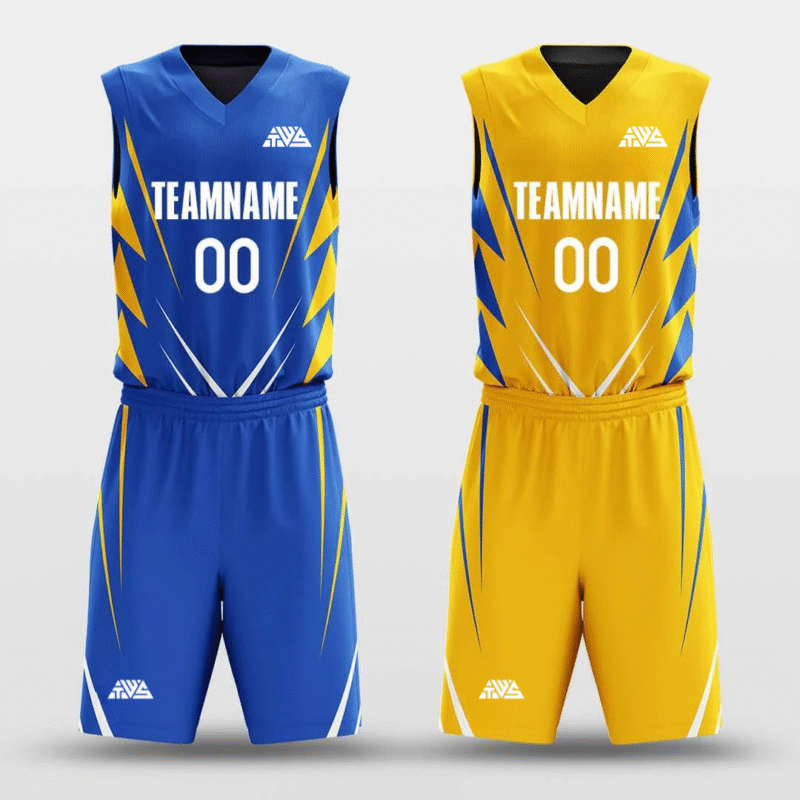 Sharp - Custom Reversible Basketball Jersey Set Sublimated