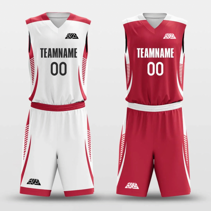Serrated - Customized Reversible Basketball Jersey Set