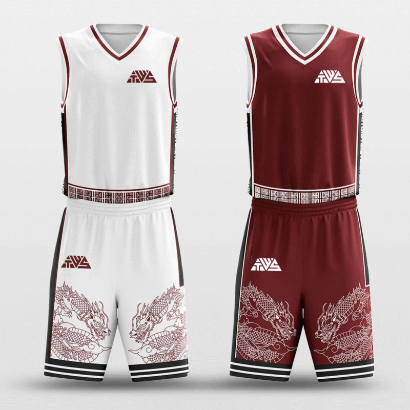 Broom - Custom Reversible Basketball Jersey Set Sublimated - Image 3