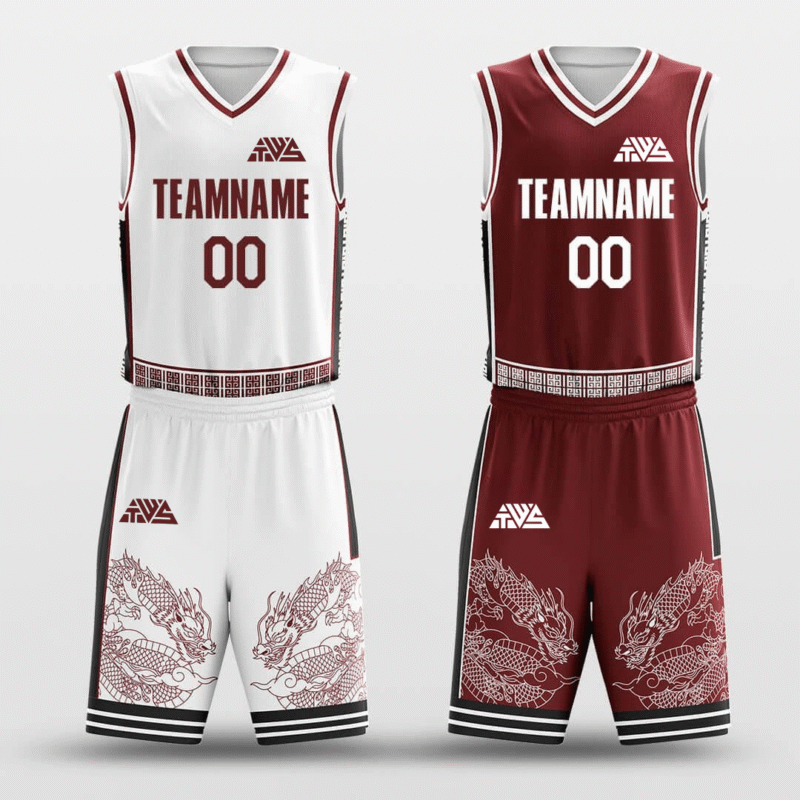 Broom - Custom Reversible Basketball Jersey Set Sublimated