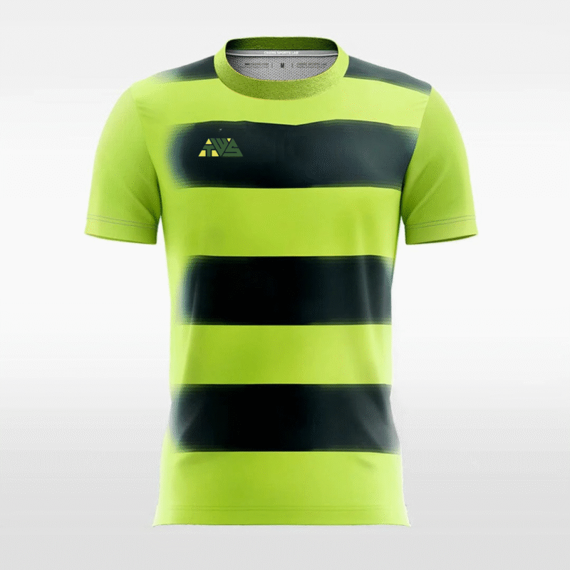 Customized Men's Fluorescent Sublimated Soccer Jersey - Image 3