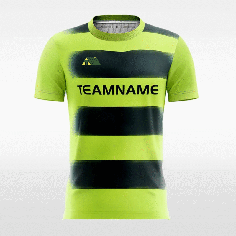 Customized Men's Fluorescent Sublimated Soccer Jersey