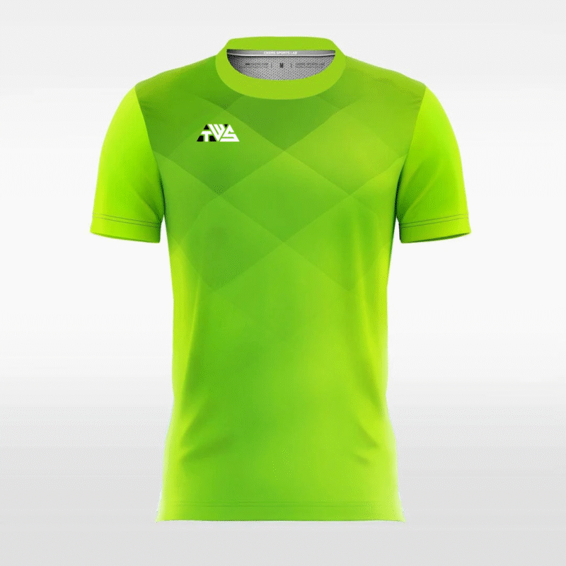 Reflection - Customized Men's Fluorescent Sublimated Soccer Jersey - Image 11
