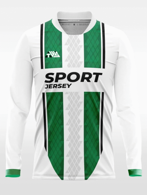 Obliging- Customized Men's Sublimated Long Sleeve Soccer Jersey